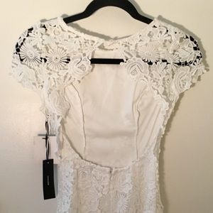 Backless Lace Dress